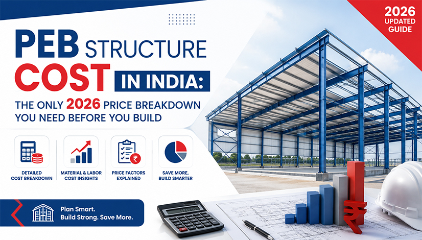 PEB Structure Cost in India with key pricing and construction cost factors