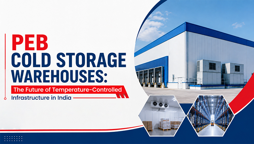 PEB Cold Storage Warehouses for temperature-controlled infrastructure in India