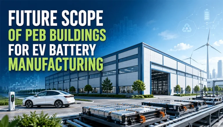 Future scope of PEB buildings for EV battery manufacturing and electric mobility infrastructure